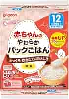 ピジョン　赤ちゃんのやわらかパックごはん　12ヶ月　軟飯 やわらかパックごはん 12ヵ月頃～ | 商品情報 | ピジョン株式会社